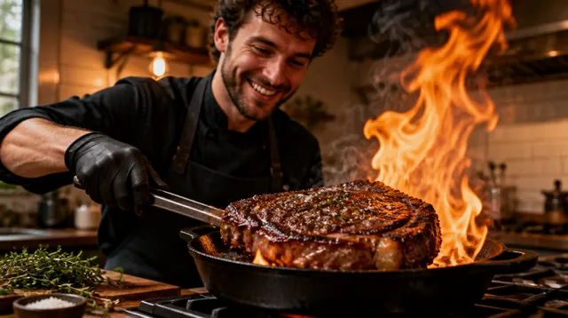 Food thumbnail example — steak