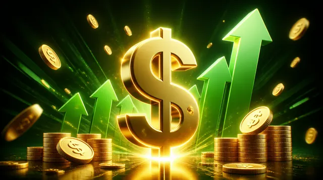Finance thumbnail example — faceless money