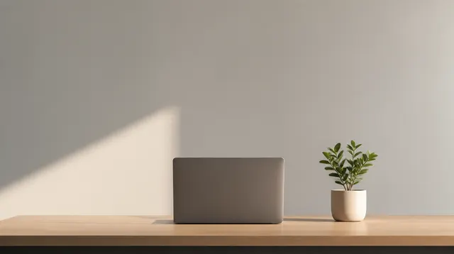 Education thumbnail example — productivity desk